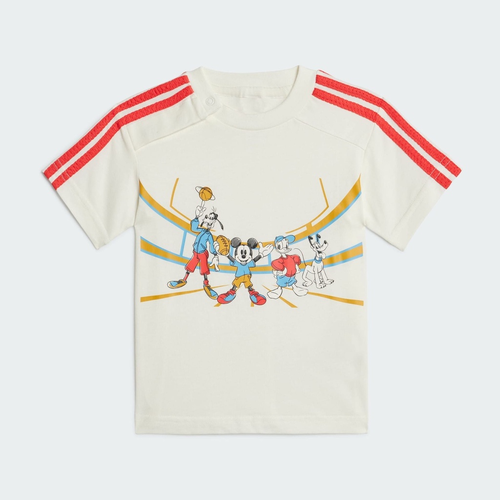 ADIDAS DISNEY MICKEY MOUSE TEE  - Off White