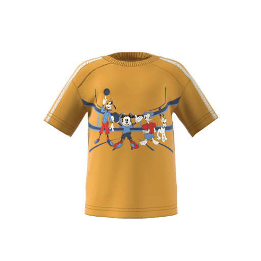ADIDAS DISNEY MICKEY MOUSE TEE  - Preloved Yellow