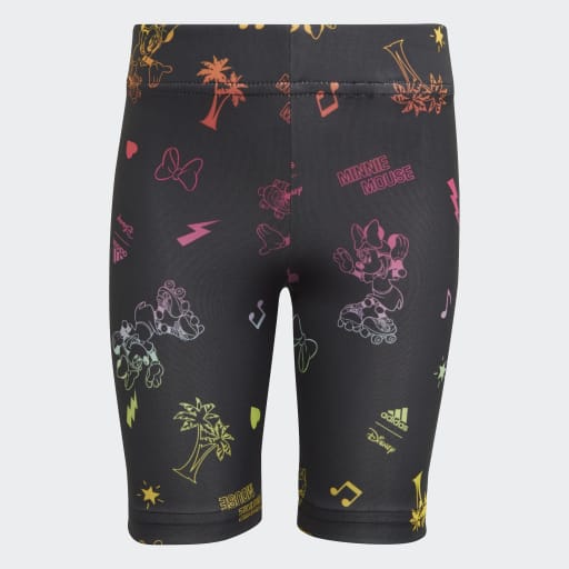 ADIDAS DISNEY MINNIE MOUSE SHORT TIGHT  - Black