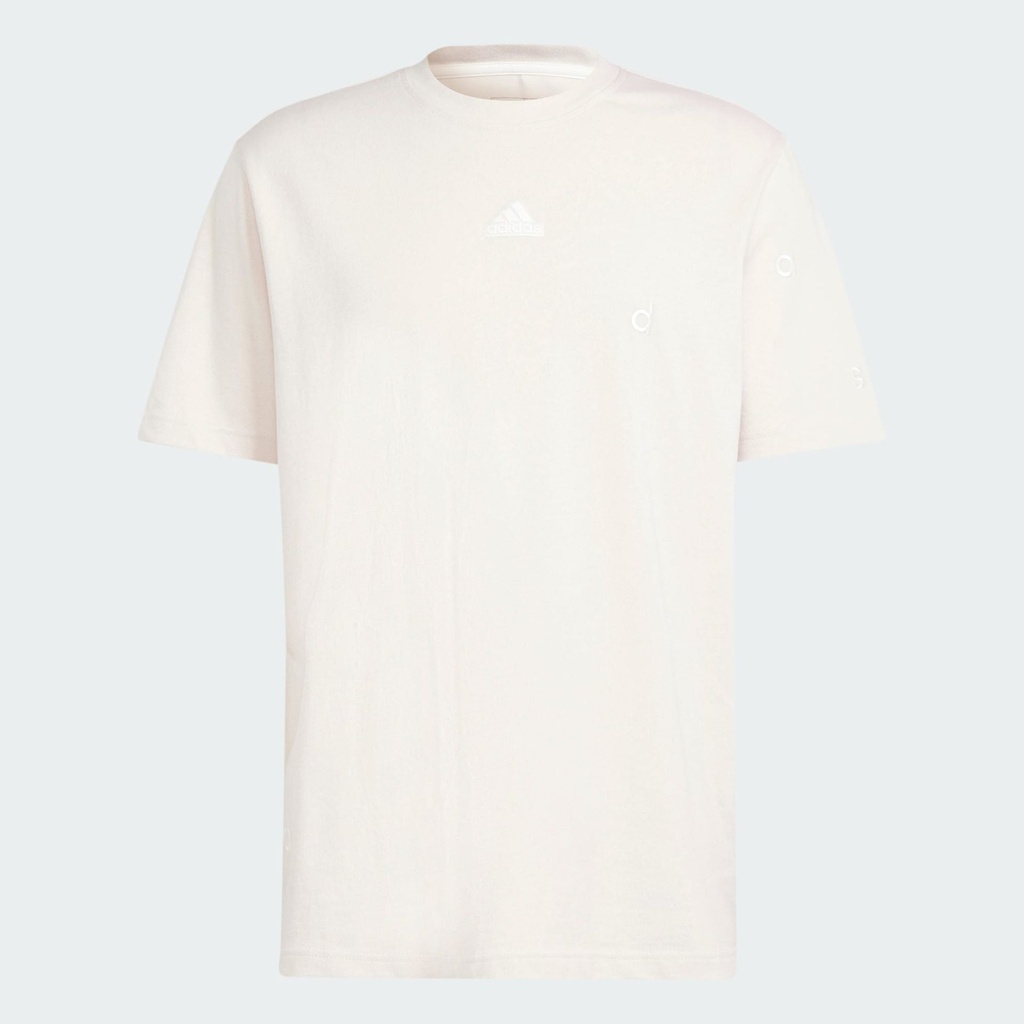 ADIDAS EMBROIDERY TEE  - Putty Mauve