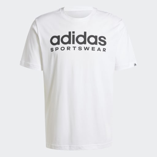 ADIDAS MENS GRAPHIC T - White