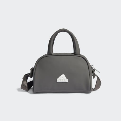 ADIDAS PU LEATHER SMALL BOWLING BAG  - Charcoal