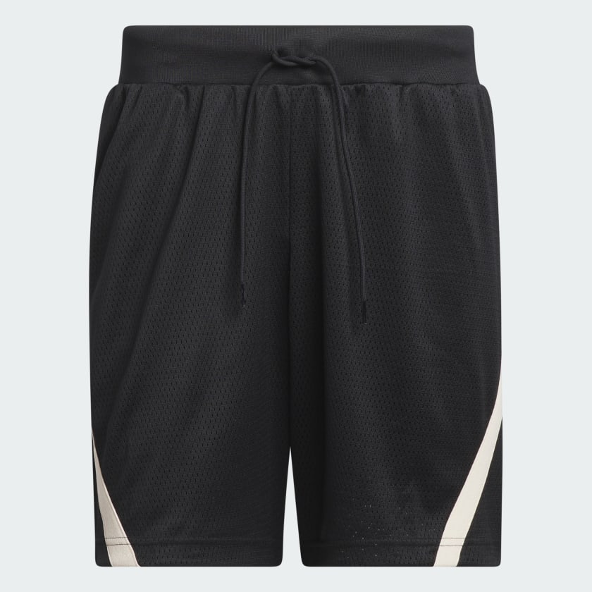 ADIDAS SELECT WORLD WIDE HOOPS SHORTS - Black / Crystal Sand