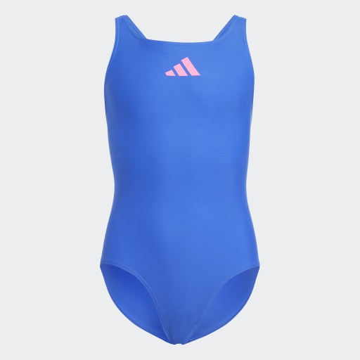 ADIDAS SOLID SMALL LOGO SWIMSUIT  - Team Royal Blue