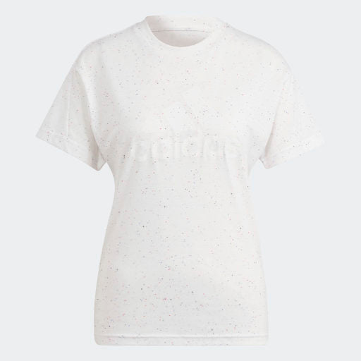 ADIDAS SPORTSWEAR FUTURE ICONS WINNERS 3.0 TEE  - White Melange
