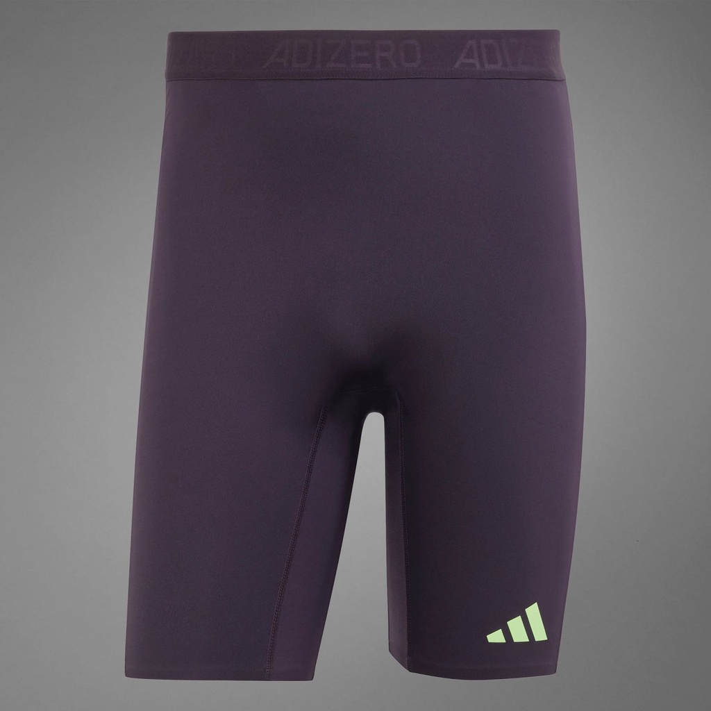 ADIZERO RUNNING SHORT TIGHT MEN  - Aurora Black