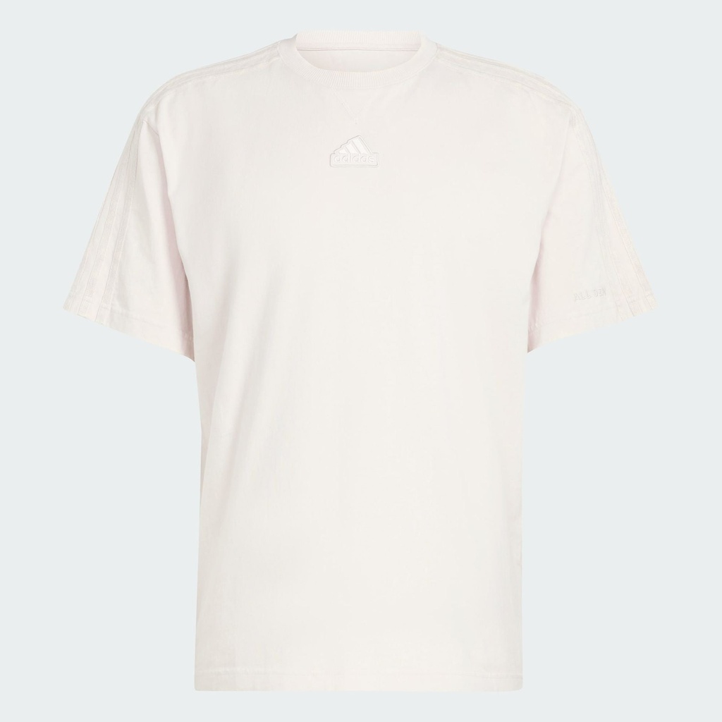 ALL SZN 3 STRIPES GARMENT WASH T - Putty Mauve