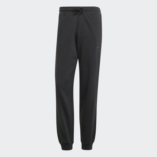 ALL SZN FLEECE LOOSE PANTS  - Black