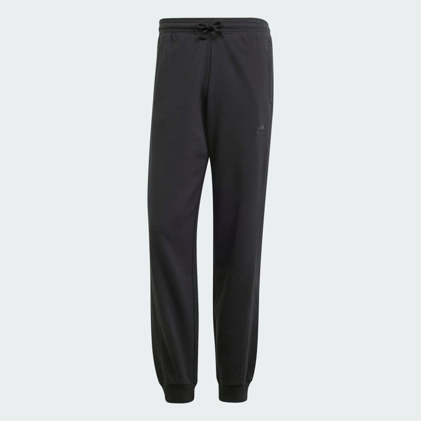 ALL SZN FLEECE LOOSE PANTS  - Black