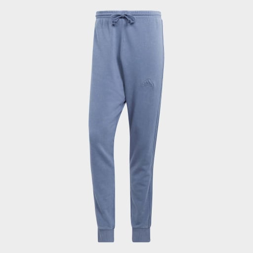 ALL SZN FRENCH TERRY 3 STRIPES GARMENT WASH PANT  - Preloved Ink