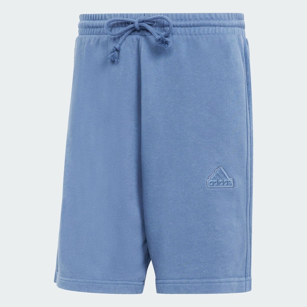 ALL SZN FRENCH TERRY 3 STRIPES GARMENT WASH SHORT  - Preloved Ink
