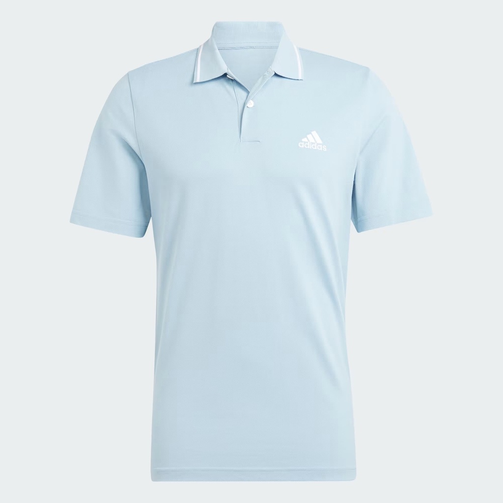 ESSENTIALS PIQUE SMALL LOGO POLO SHIRT  - Wonder Blue