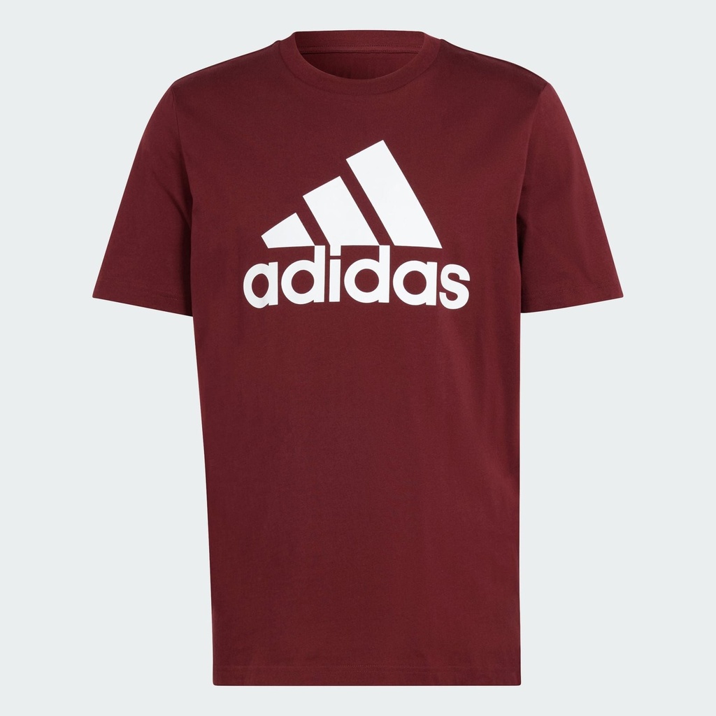 ESSENTIALS SINGLE JERSEY BIG LOGO T - Shadow Red