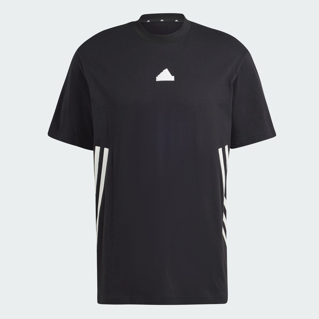 FUTURE ICONS 3 STRIPES TEE  - Black