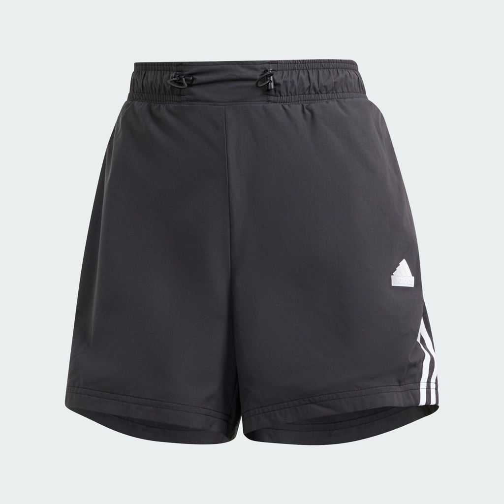 FUTURE ICONS THREE STRIPES WOVEN SHORT  - Black