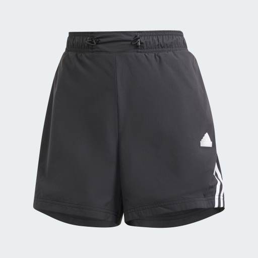 FUTURE ICONS THREE STRIPES WOVEN SHORT  - Black