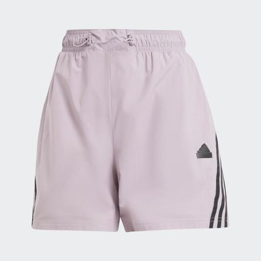 FUTURE ICONS THREE STRIPES WOVEN SHORT  - Preloved Fig