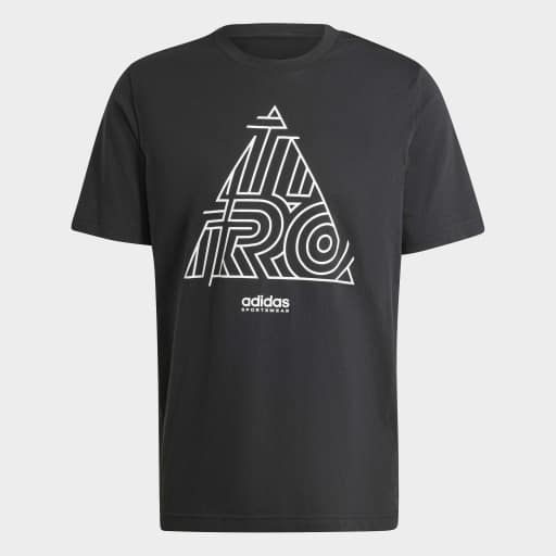 HOUSE OF TIRO GRAPHIC TEE  - Black