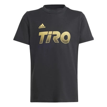 HOUSE OF TIRO GRAPHIC TEE JUNIOR  - Black