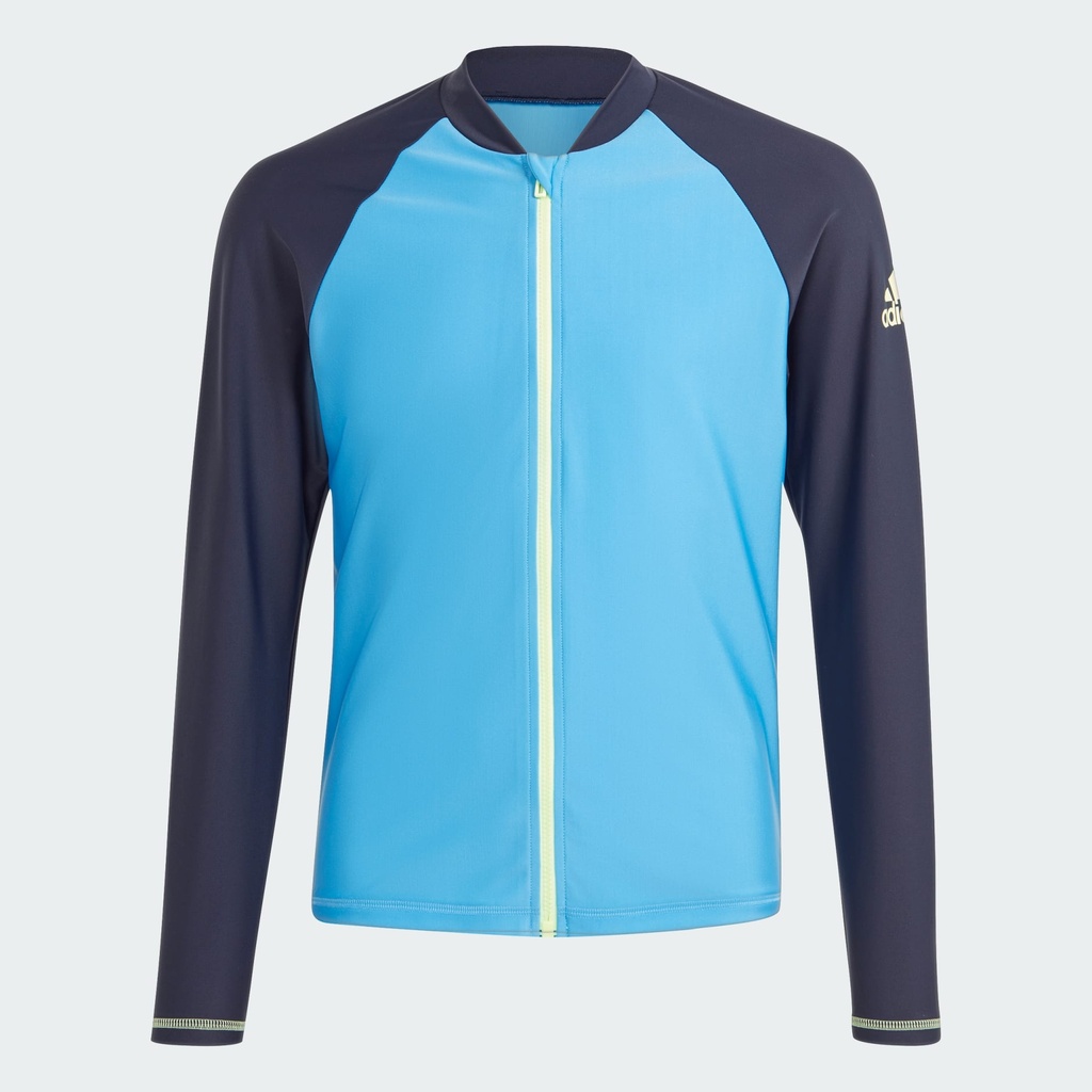 KIDS LONG SLEEVES RASHGUARD  - Blue Burst