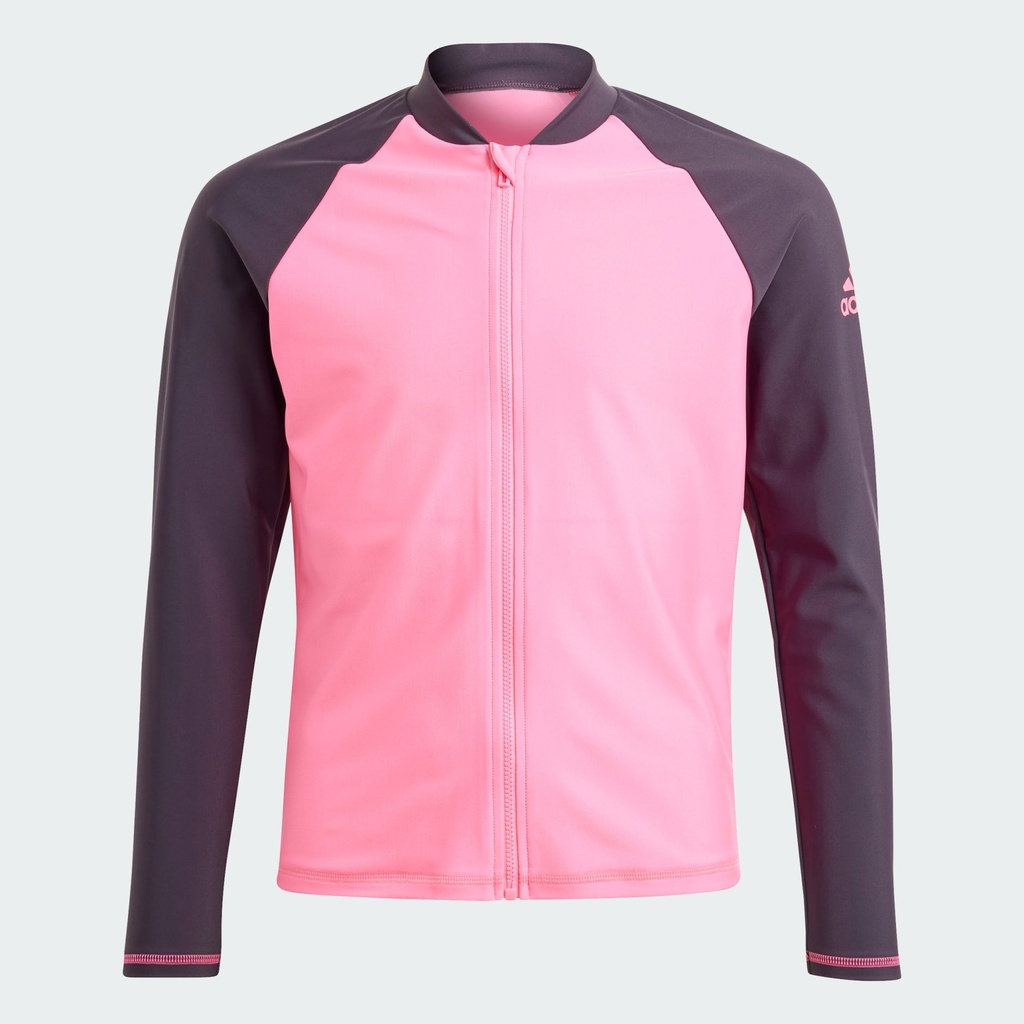 KIDS LONG SLEEVES RASHGUARD  - Lucid Pink