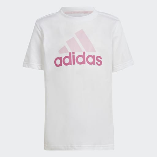 LITTLE KIDS ESSENTIALS  LOGO T - White