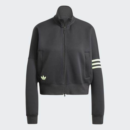 NEUCLASSICS TRACK TOP  - Black