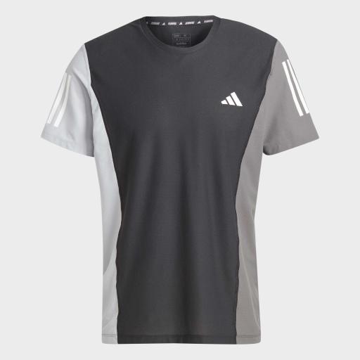 OWN THE RUN COLORBLOCK T - Black