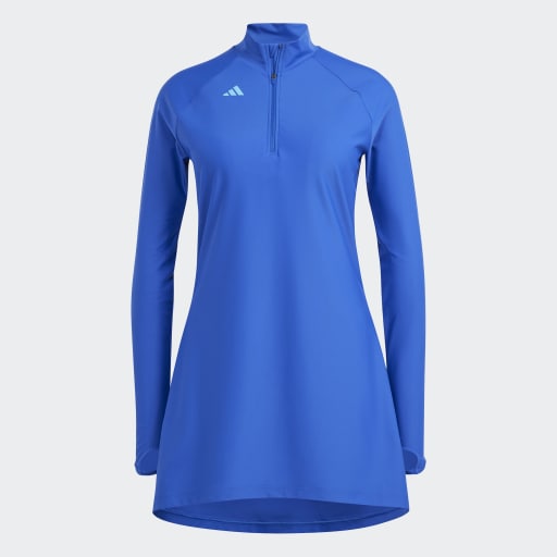 PADDED 3 STRIPES LONGSLEEVE SWIM TOP  - Team Royal Blue
