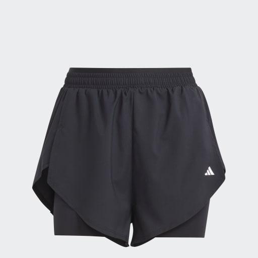 D4T 2IN1 SHORTS - Black
