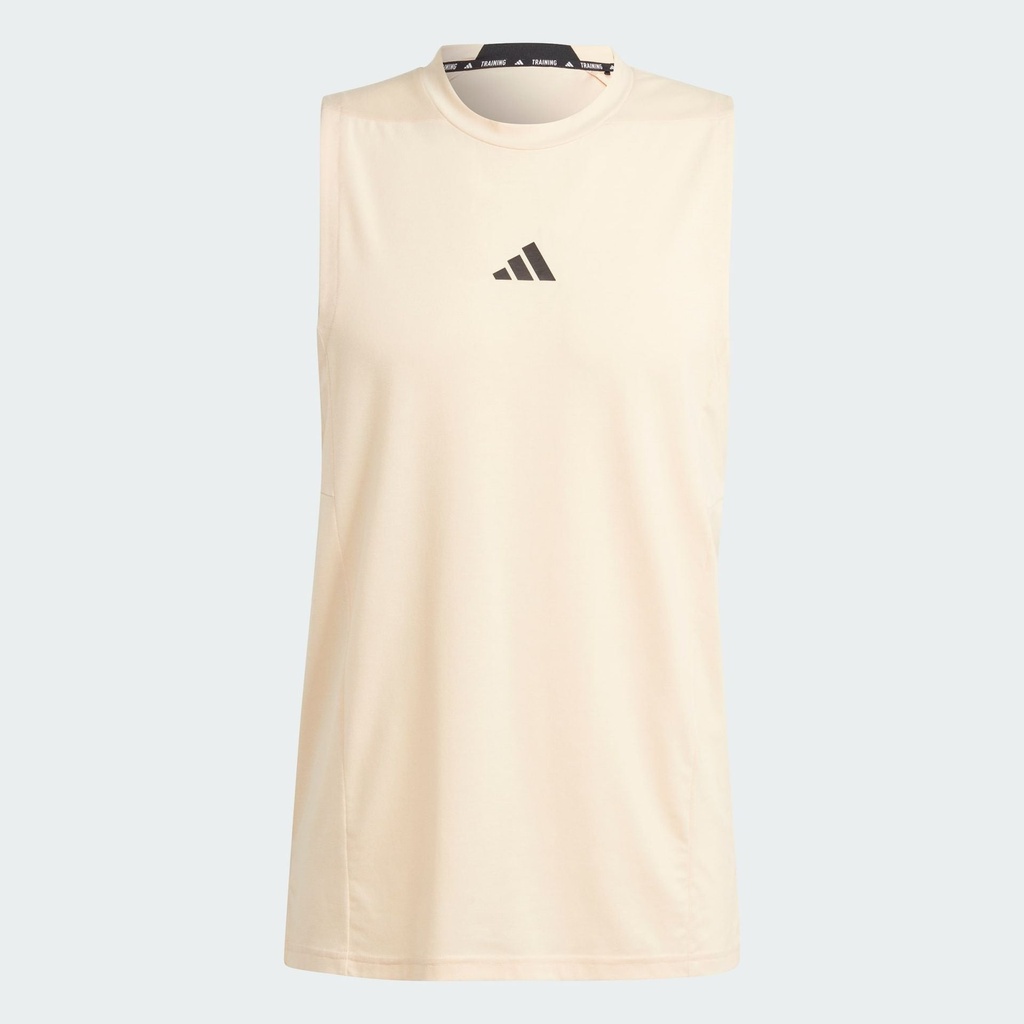 D4T WORKOUT TANK - Crystal Sand
