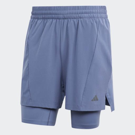 DESIGNED FOR TRAINING YOGA PREMIUM 2IN1 SHORTS - Preloved Ink