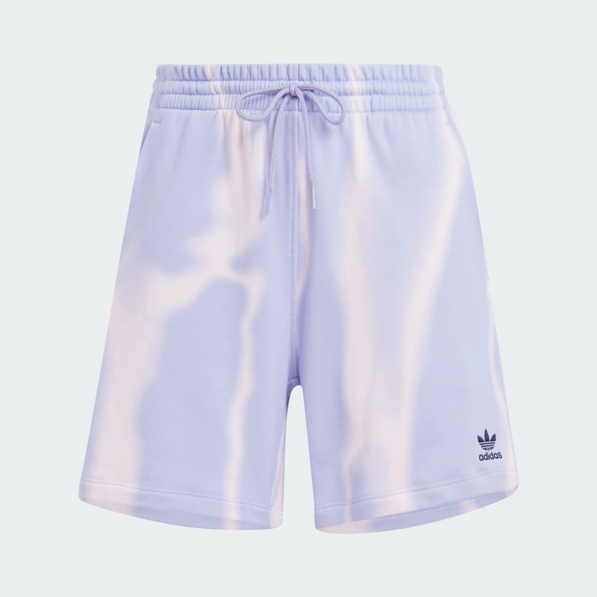 DYE AOP SWEATSHORTS - Violet Tone