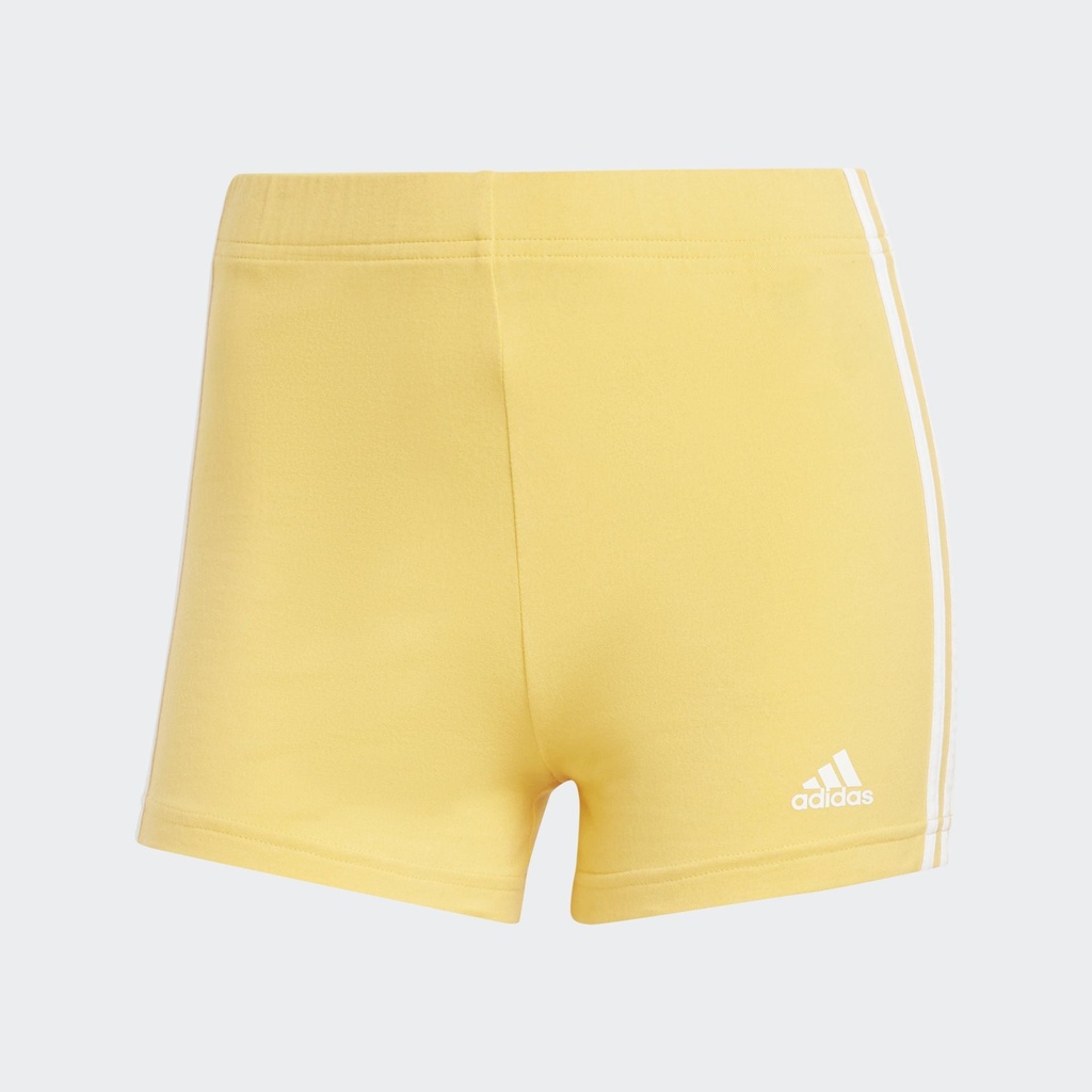 ESSENTIALS 3-STRIPES SINGLE JERSEY BOOTY SHORT - Semi Spark