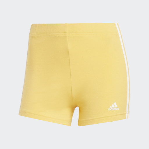 ESSENTIALS 3-STRIPES SINGLE JERSEY BOOTY SHORT - Semi Spark