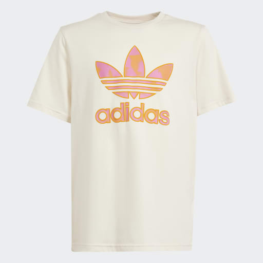 SUMMER AOP TEE  - Wonder White