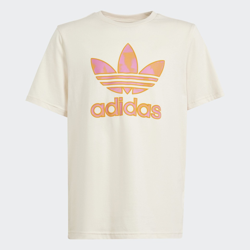 SUMMER AOP TEE  - Wonder White