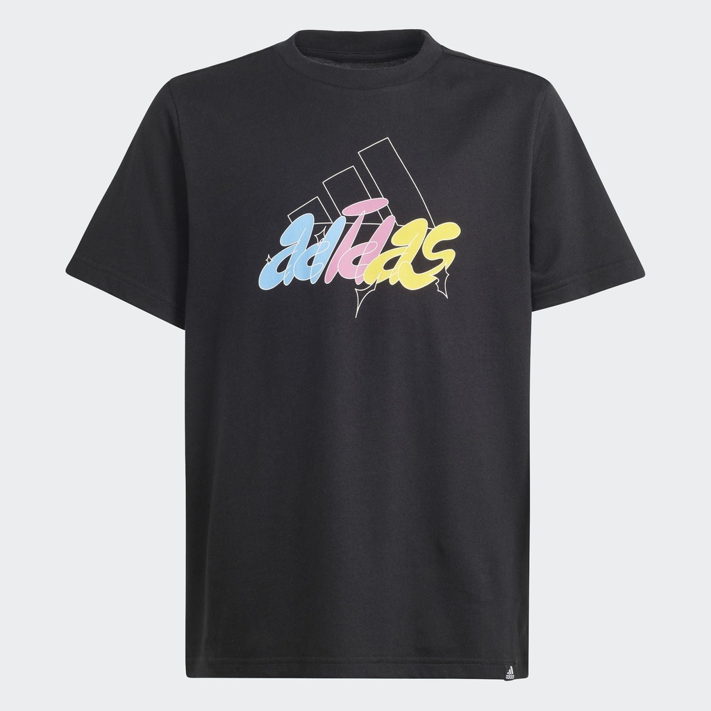 TABLE TEE ILLUSTRATED GRAPHIC TEE JUNIOR  - Black