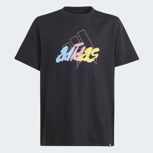TABLE TEE ILLUSTRATED GRAPHIC TEE JUNIOR  - Black