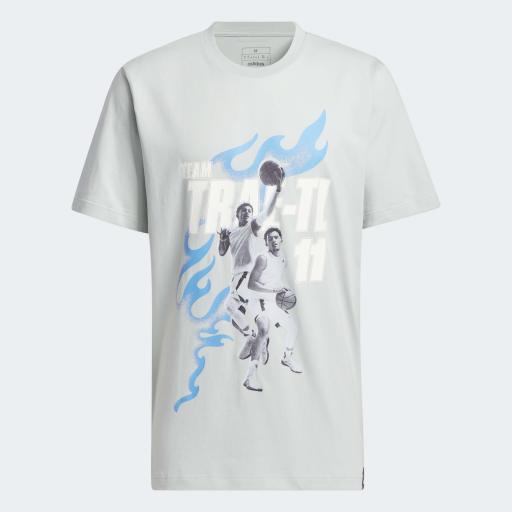 TEAM TRAE TEE  - Wonder Silver