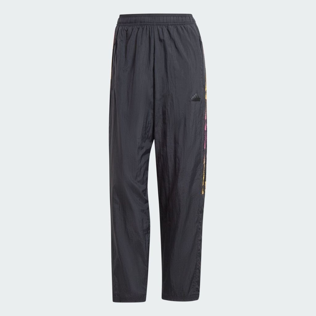 TIRO CUT 3 STRIPES SUMMER WOVEN PANTS  - Black