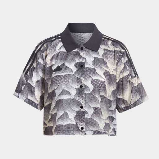 TIRO PRINT MESH SUMMER SHIRT  - Putty Grey