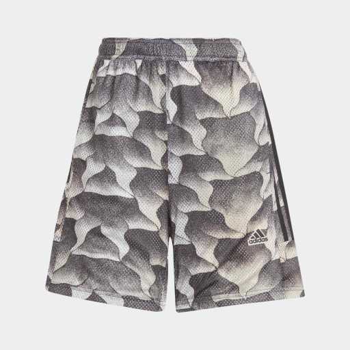 TIRO PRINT MESH SUMMER SHORTS  - Putty Grey