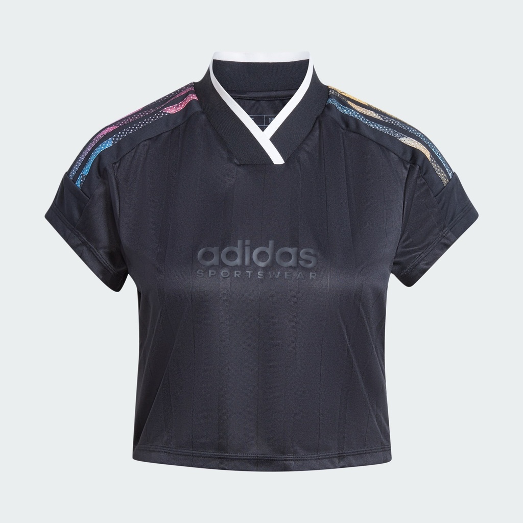 TIRO SUMMER CROPPED JERSEY  - Black