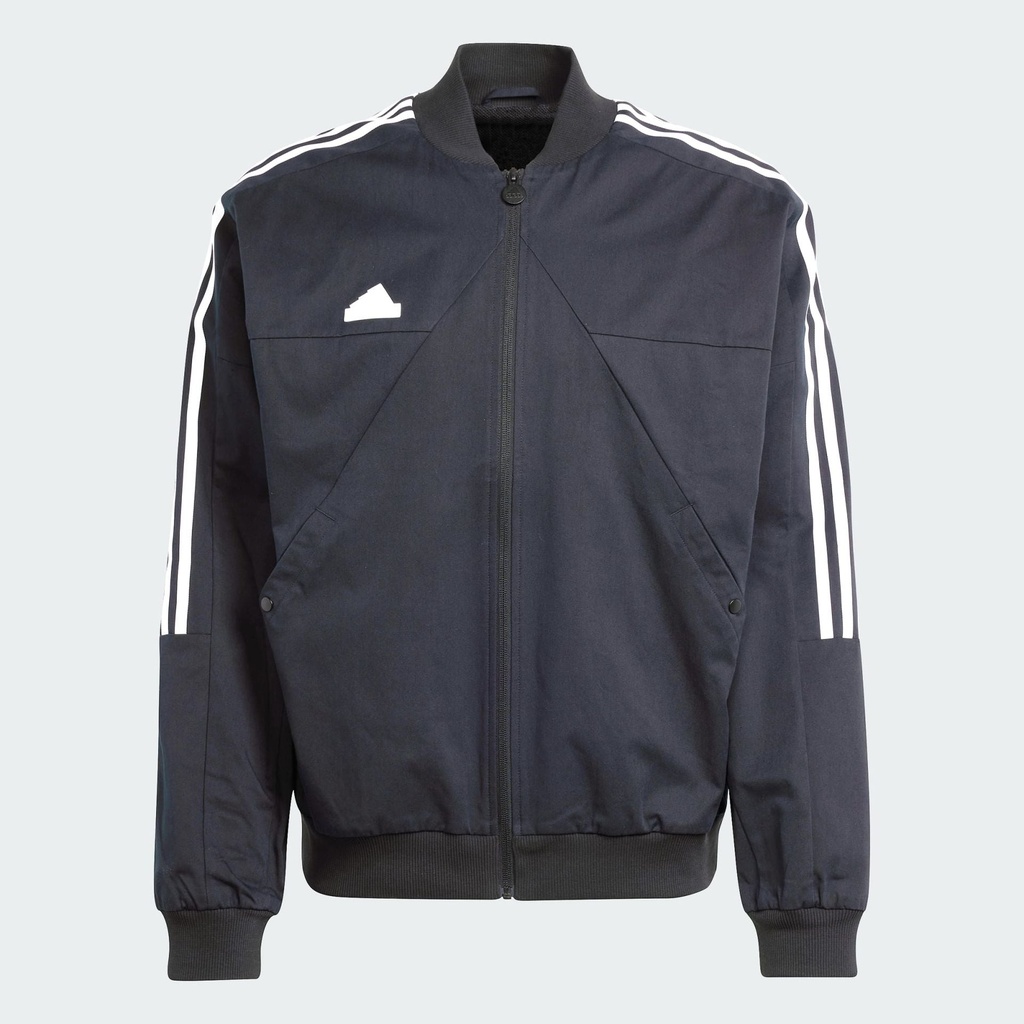 TIRO WOVEN BOMBER JACKET  - Black