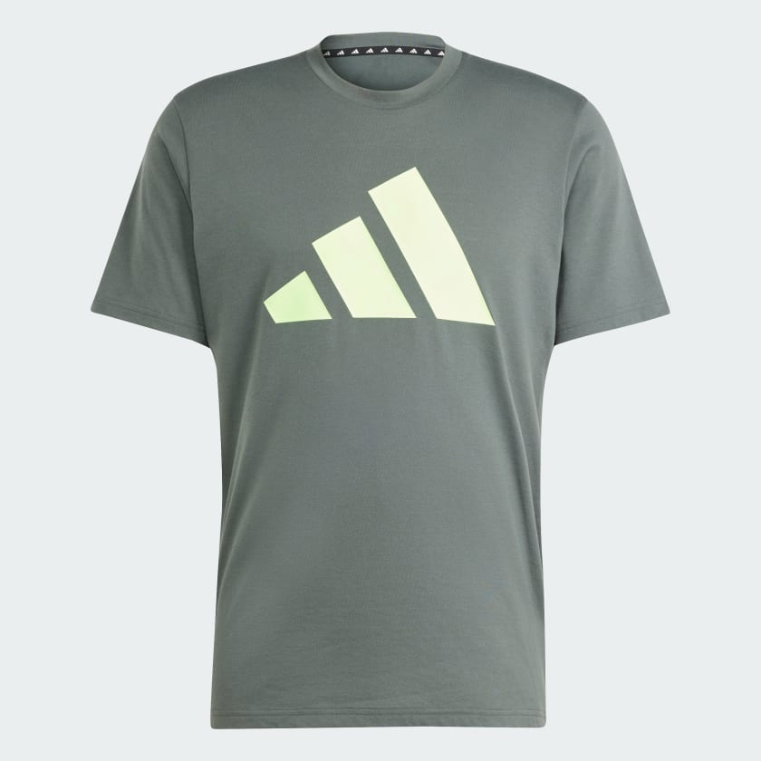 TRAIN ESSENTIALS FEELREADY LOGO TRAINING T - Legend Ivy