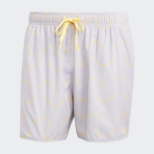 WAVE LOGO CLX SWIM SHORT  - Silver Dawn