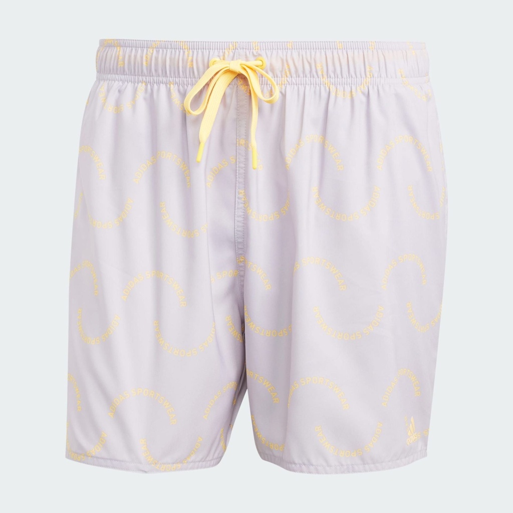 WAVE LOGO CLX SWIM SHORT  - Silver Dawn
