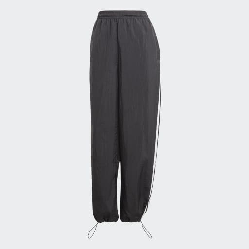 WOVEN BALLOON PANTS  - Black