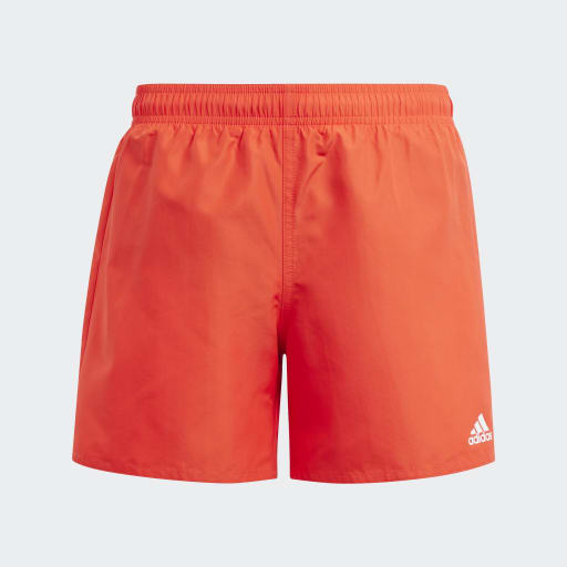 BADGE OF SPORTS BOYS SWIM SHORT - Bright Red